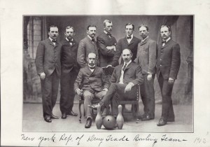 NY Bowling team 1903